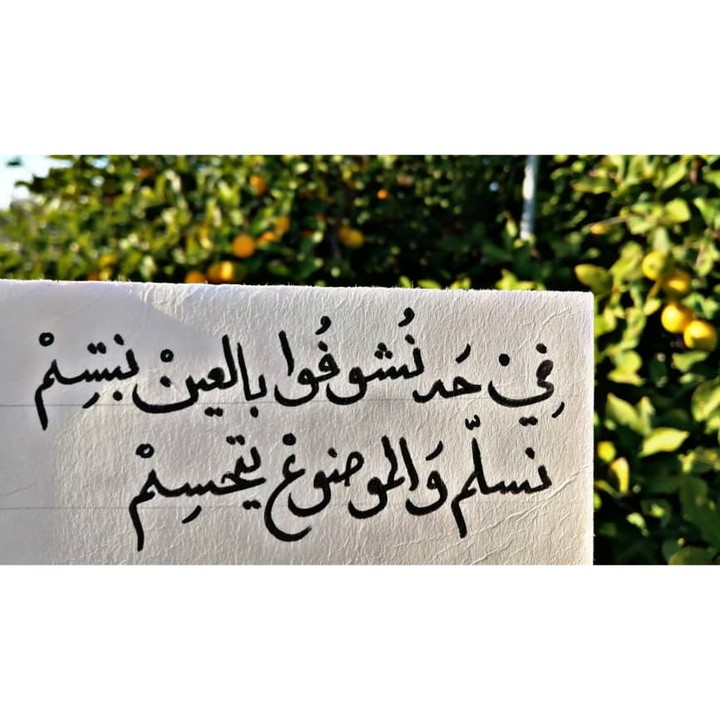 تصاميم إبداعية مميزة بالخط العربي .
