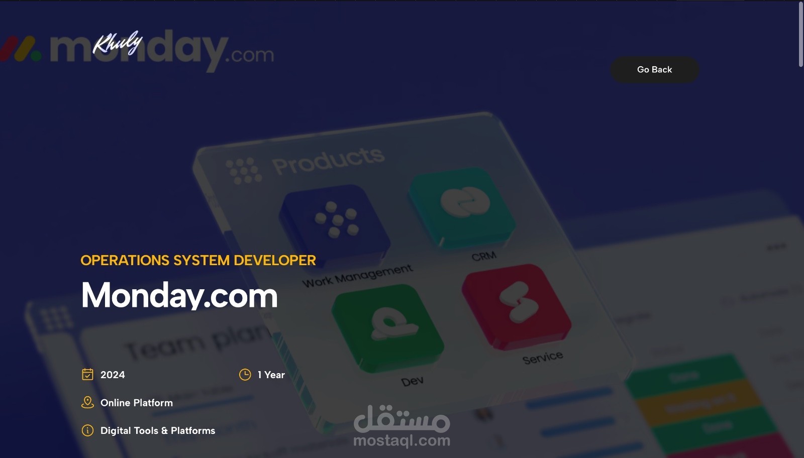بناء سيستم تشغيل داخلي متكامل لشركة تسويق رقمي