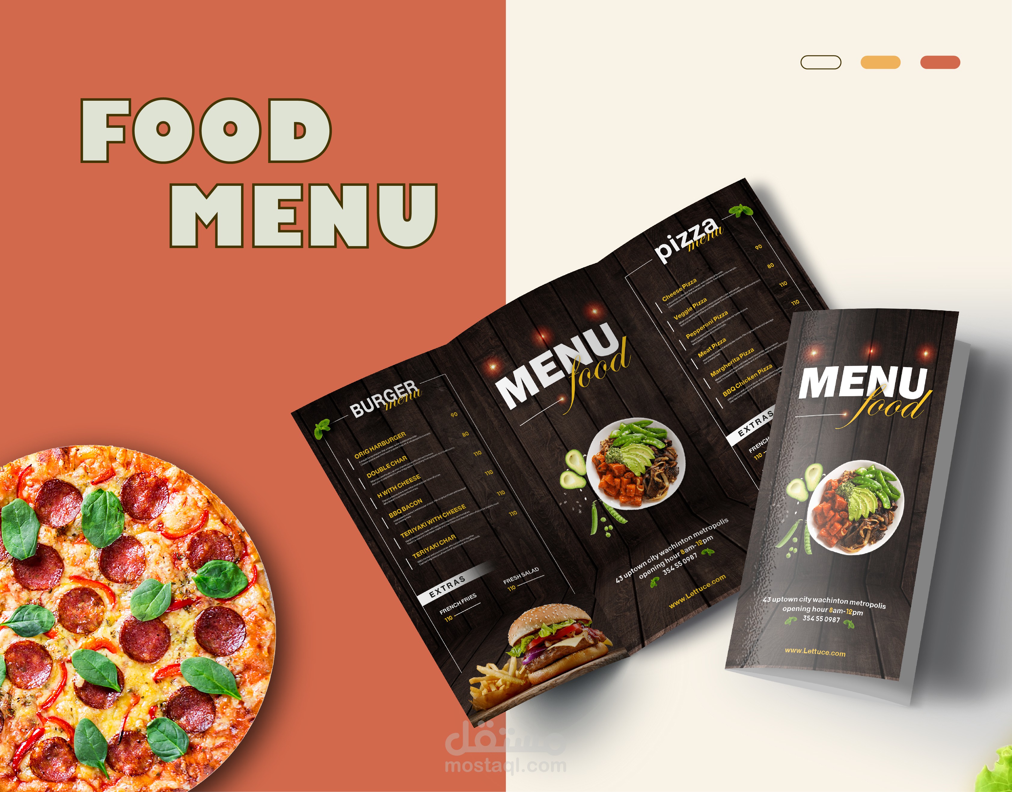 Restaurant Menu Design Food Menu 