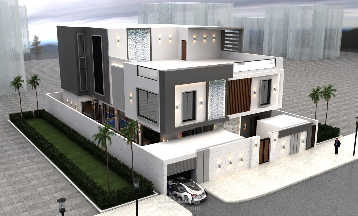 modern exterior architecture