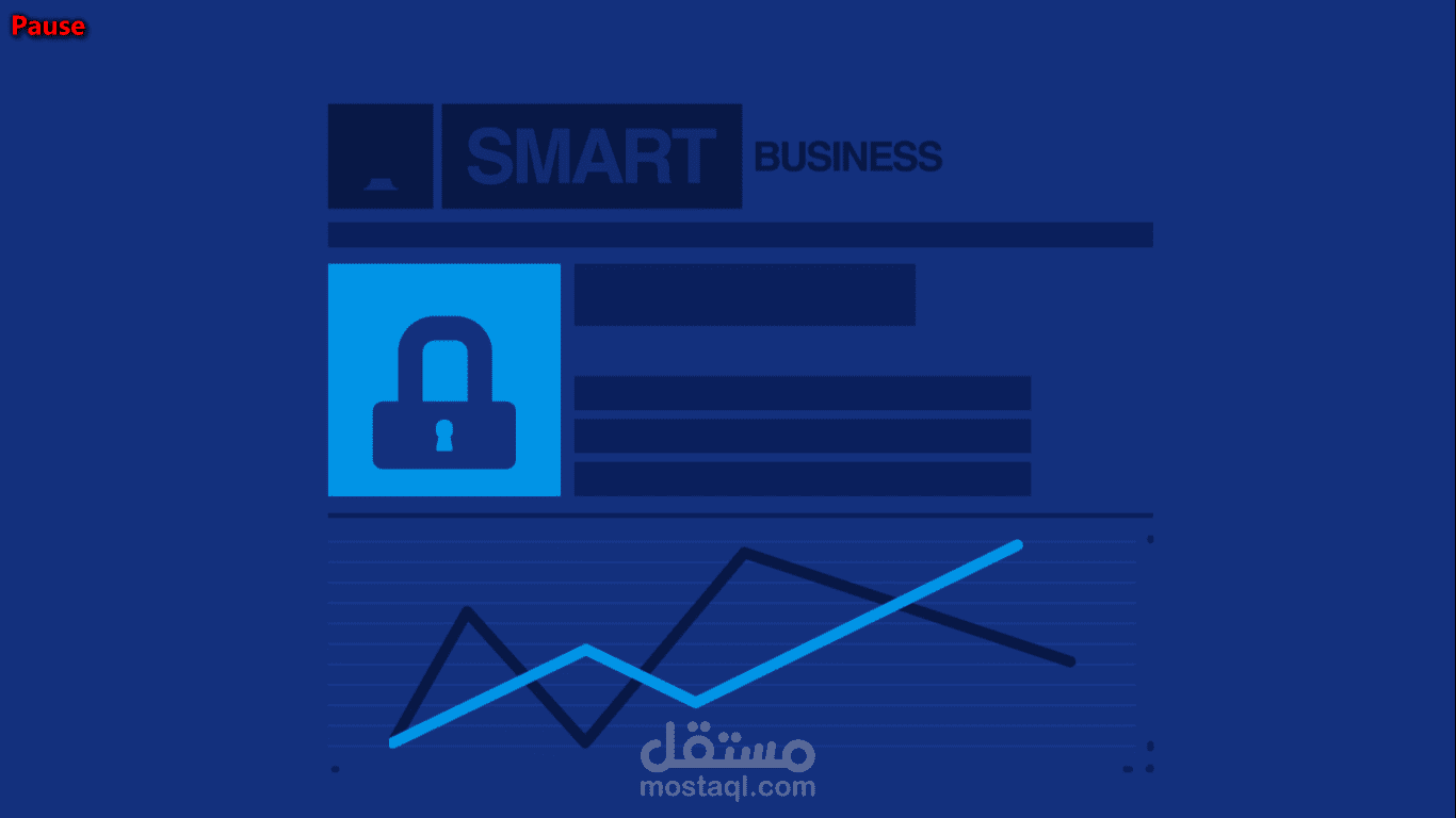 فيديو موشن جرافيك إعلان لبنك