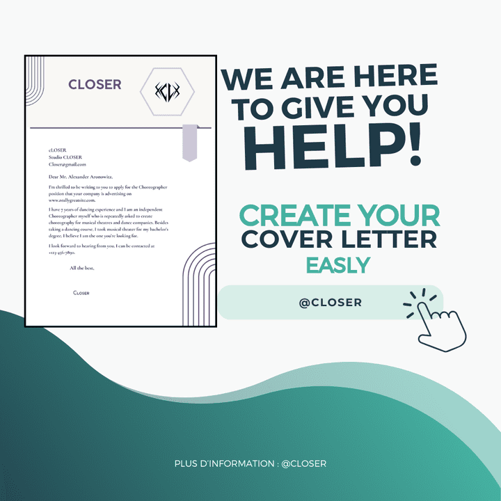 كتابة خطابات التحفيزية المهنية | Cover Letter | Motivational Letter