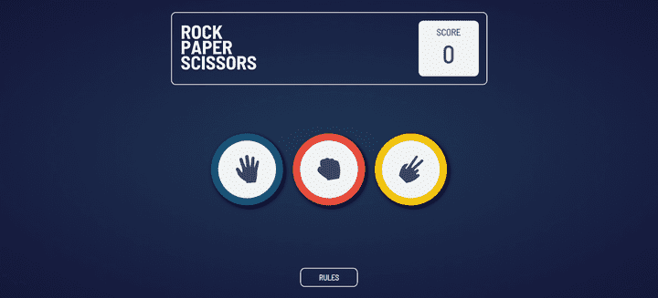 Rock-Paper-Scissors Game in Reactjs