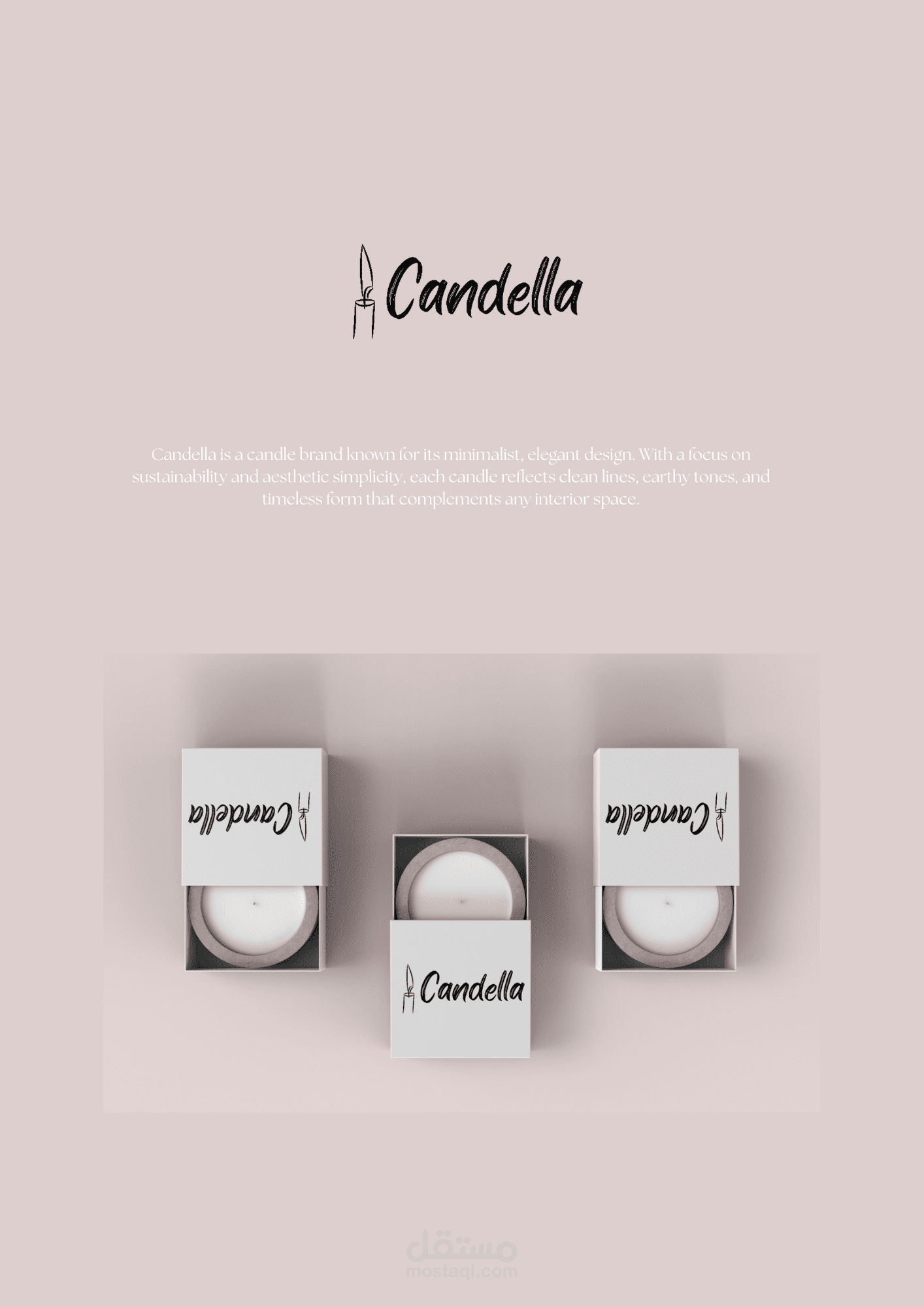 مشروع هوية ل Candella