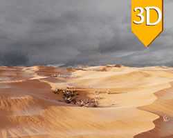 Desert scene - مشهد الصحراء
