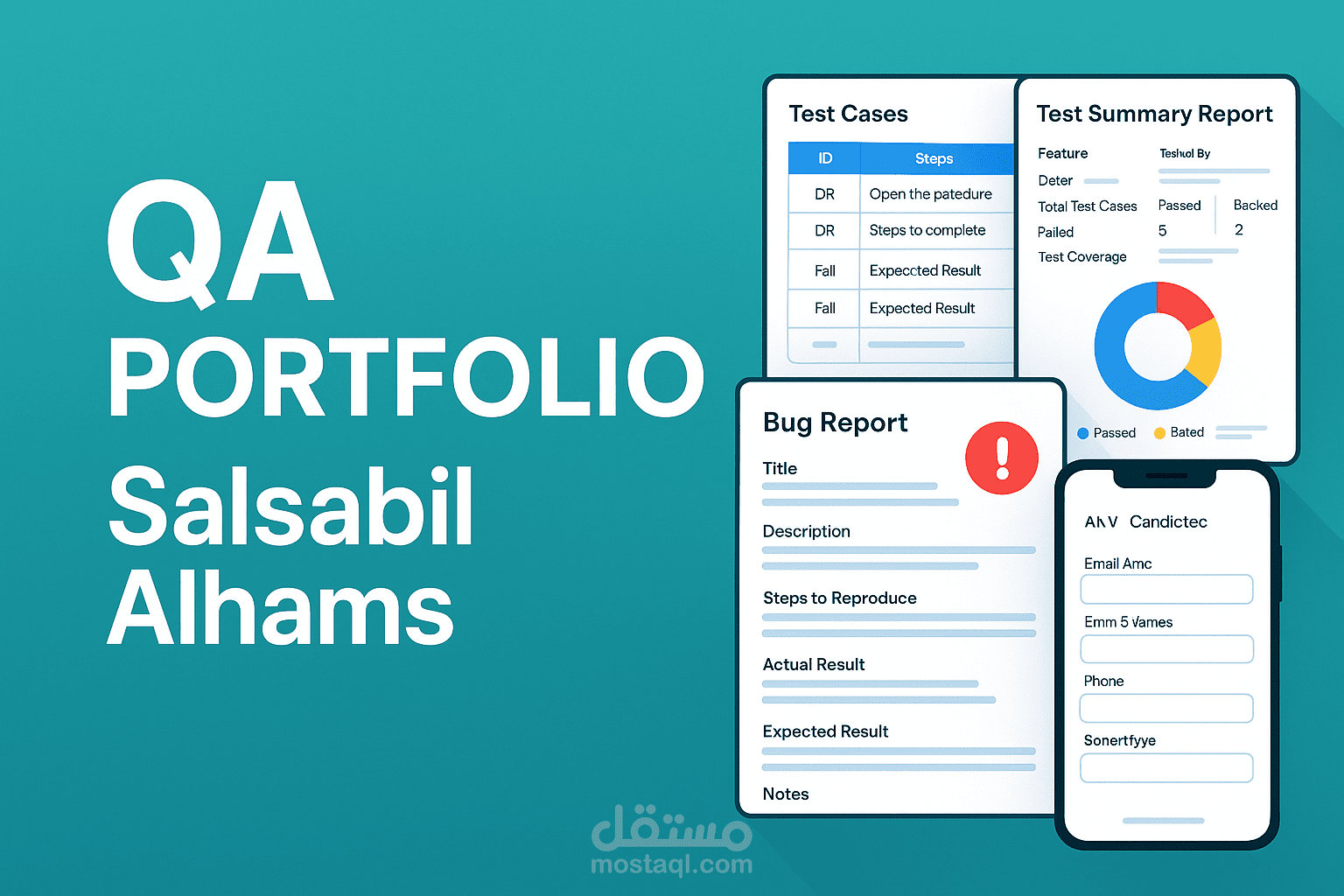 اختبار وضمان جودة البرمجيات (QA & Testing) - اكتشاف الأخطاء وتحسين الأداء