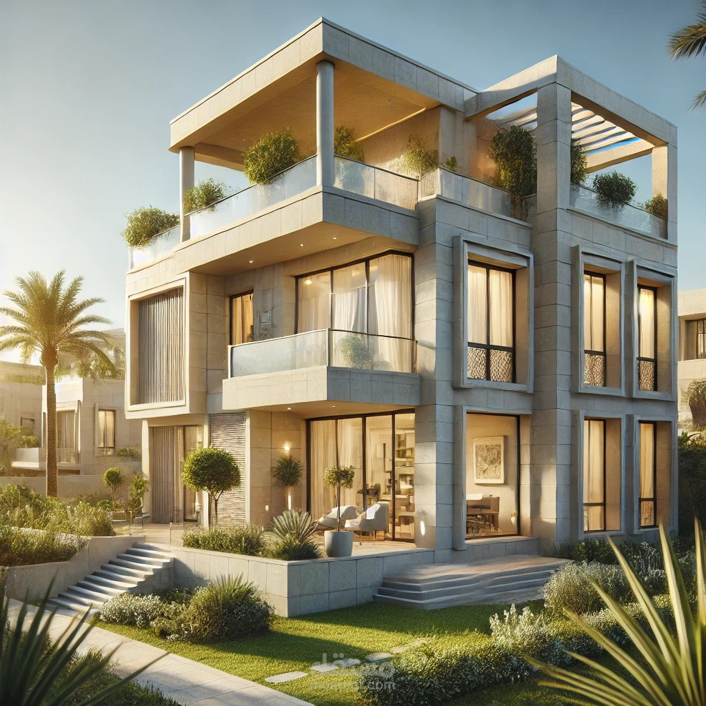تصميم لفيلا سكنية