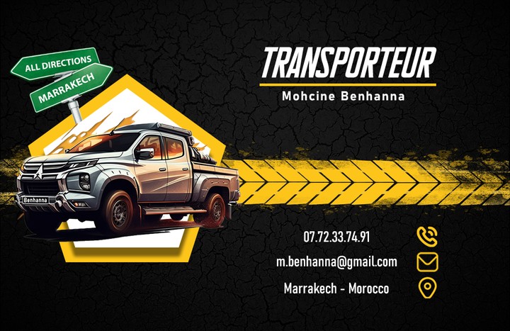 business card  for a Transporter