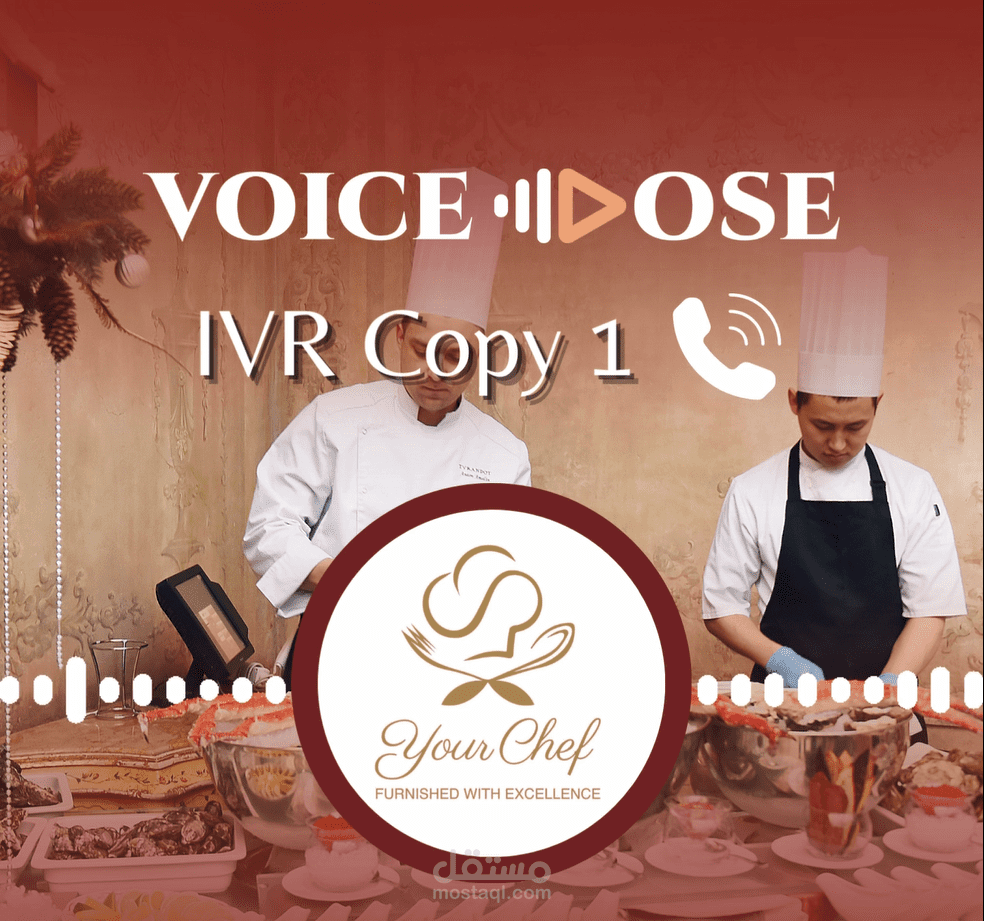 IVR for YourChef Catering | MSA & English