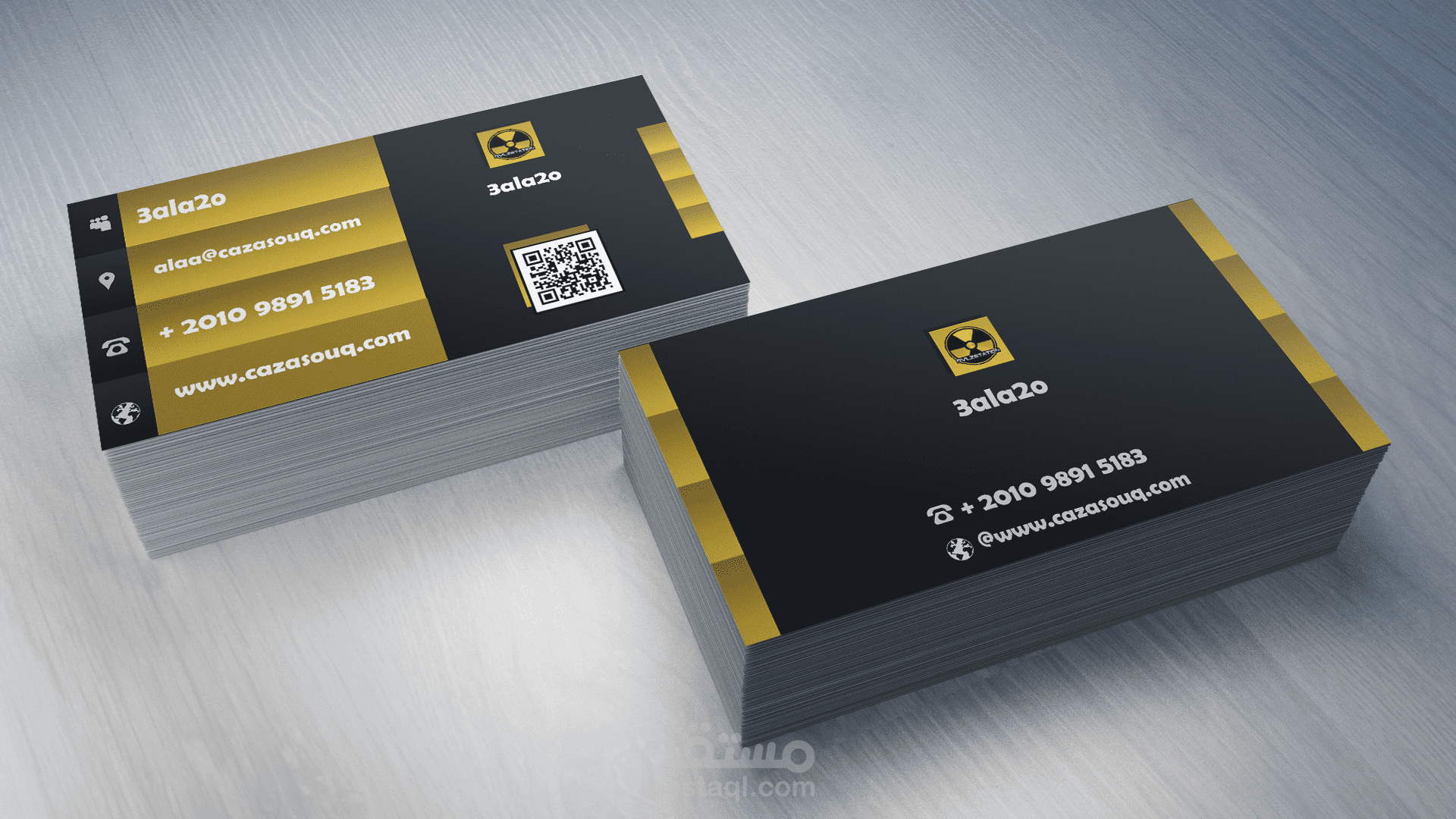 business card تصميم كروت اعمال