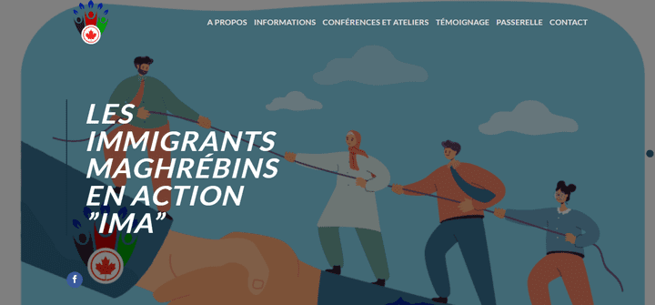 بناء و تصميم موقع كندي لمساعدة المهاجرين
