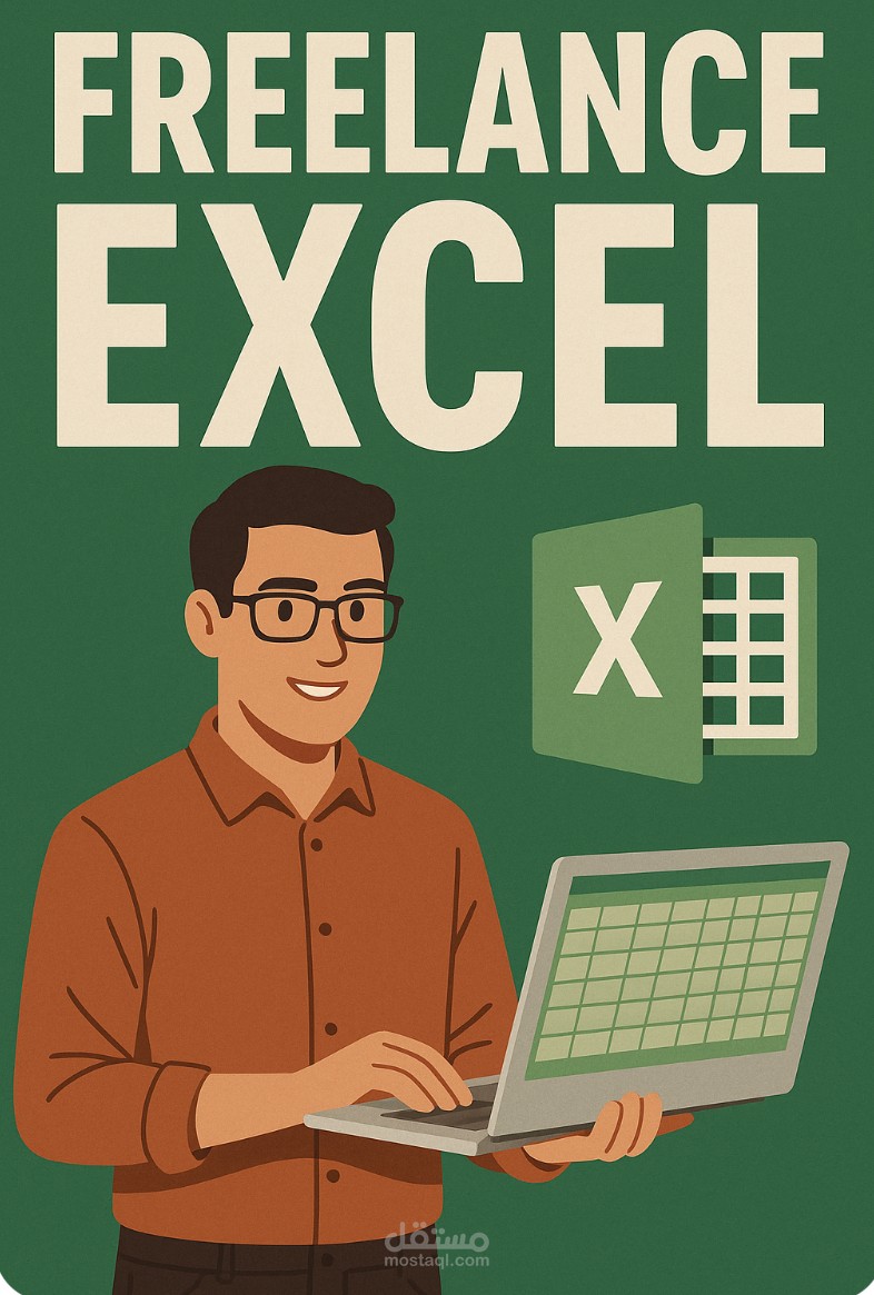 خدمة تصميم جداول Excel احترافية ومنظمه
