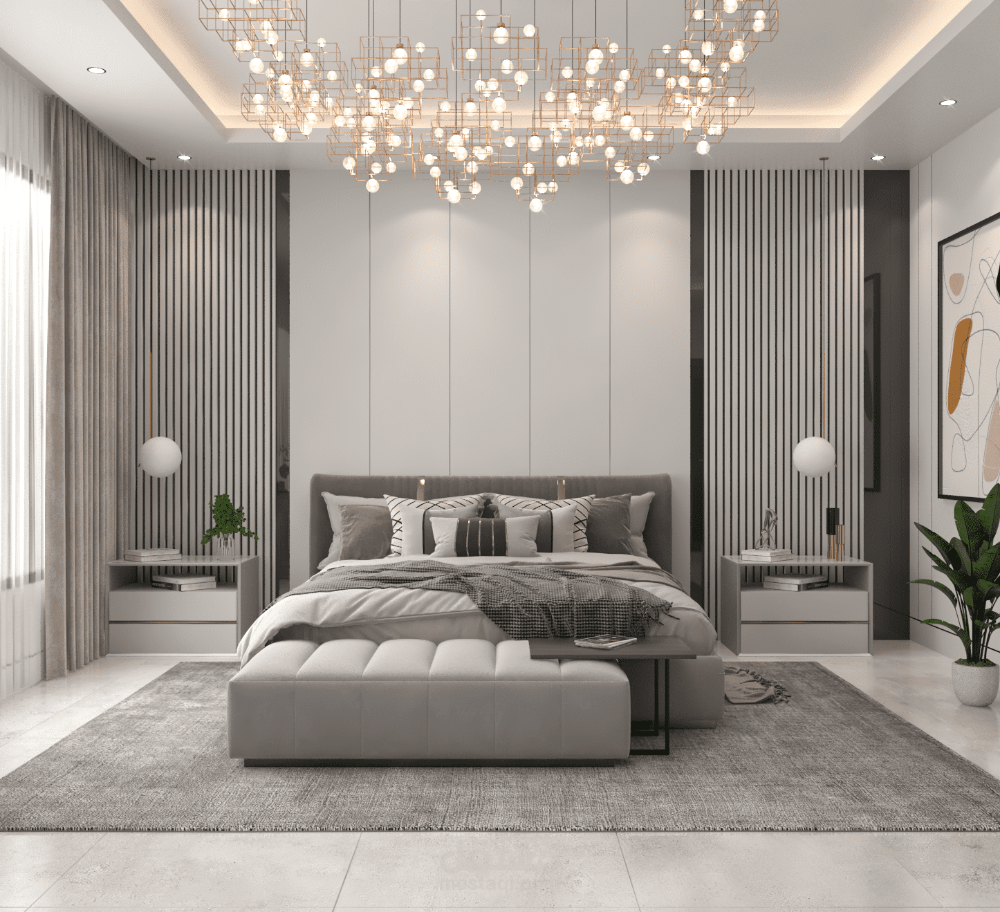 modern bedroom