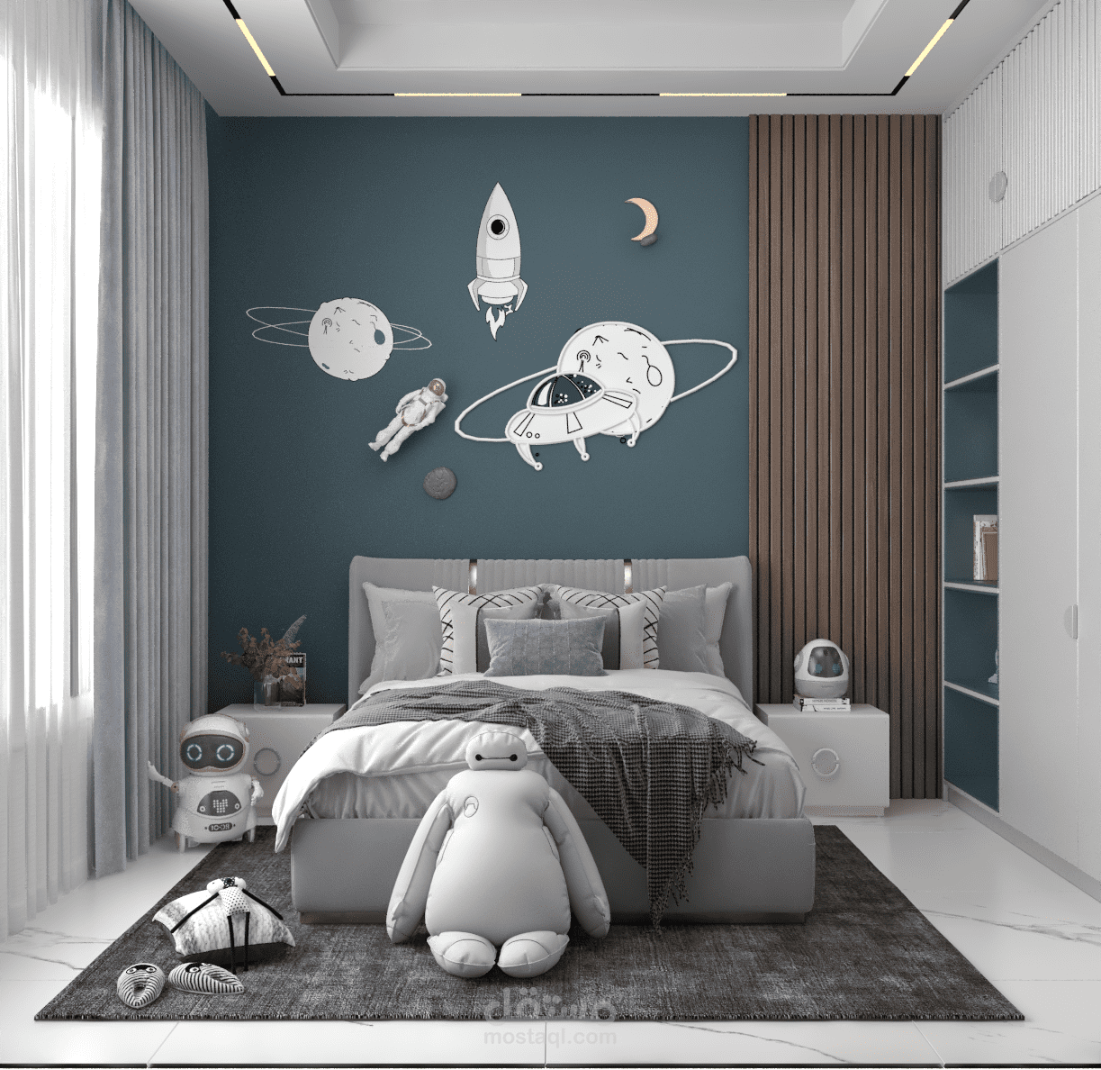 modern children bedroom