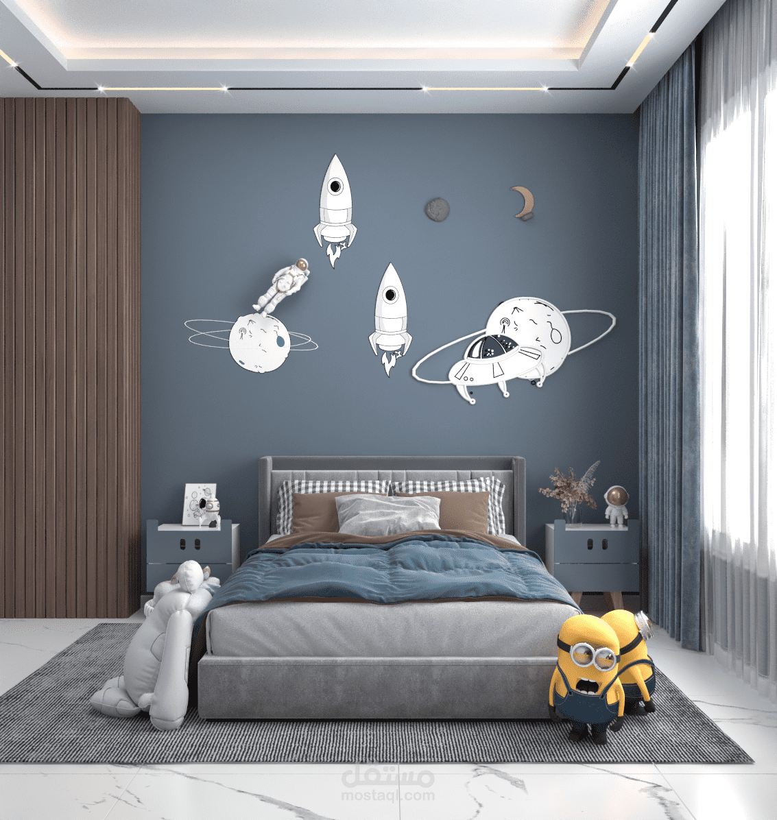 modern children bedroom