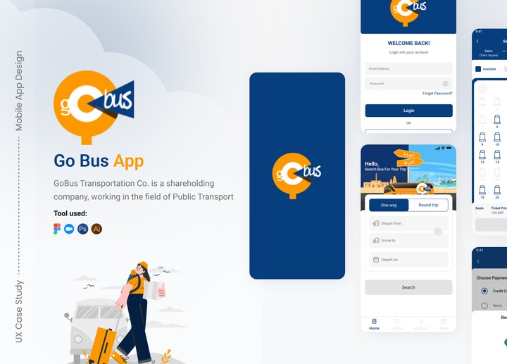 Go bus aap - Redesign