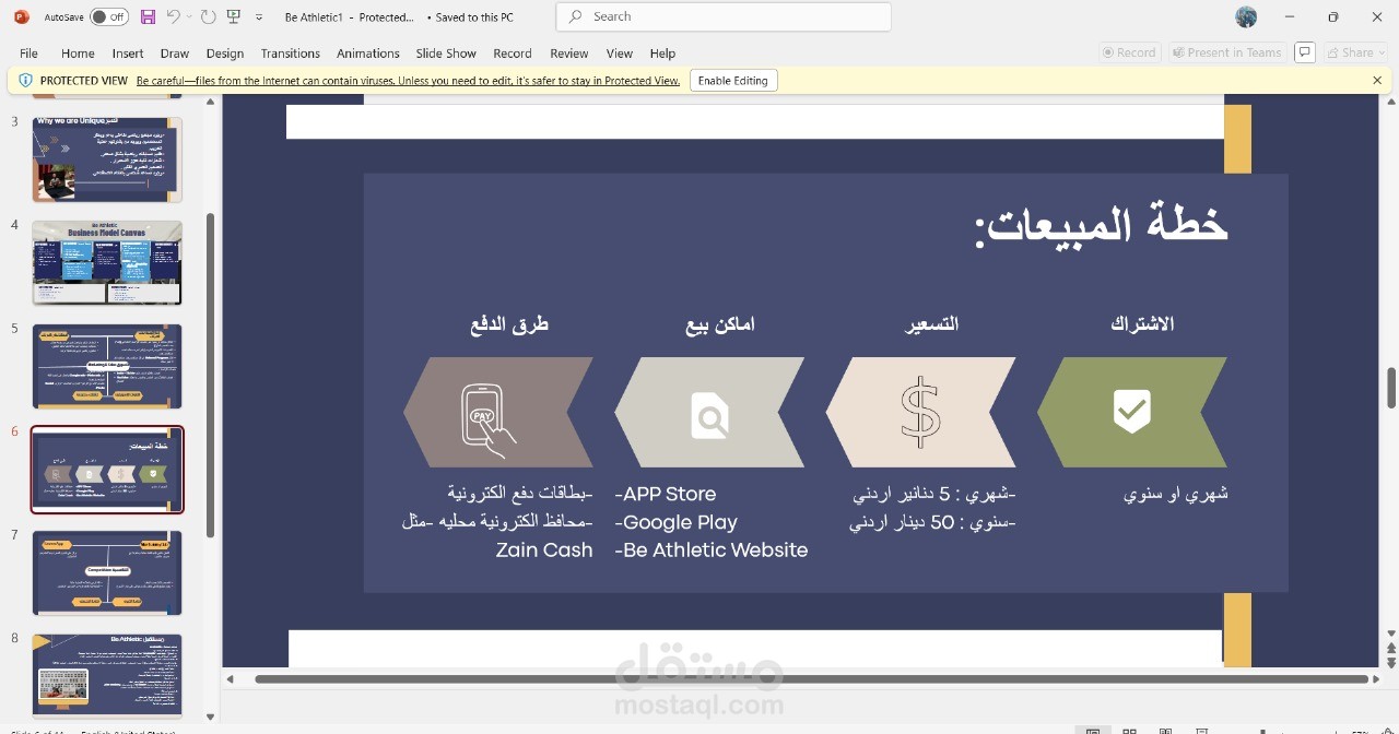 بروفايل شركه