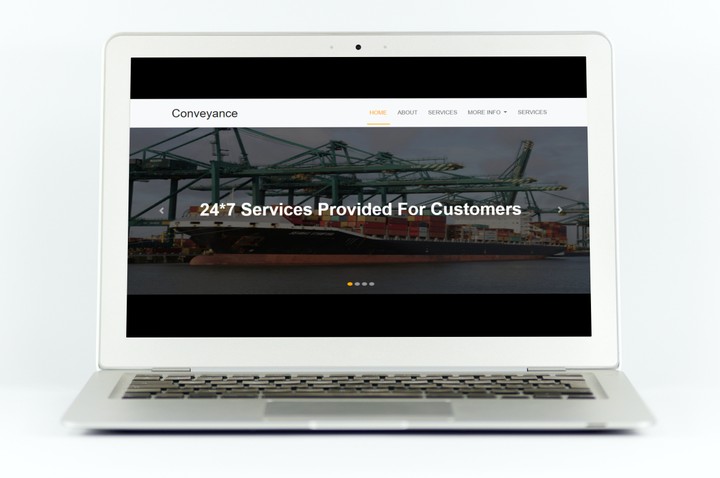 Conveyance Site || HTML, CSS