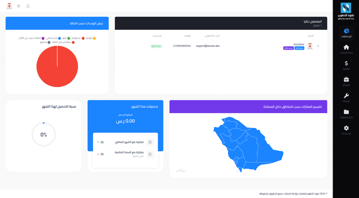 برنامج لإدارة الأملاك على الانترنت