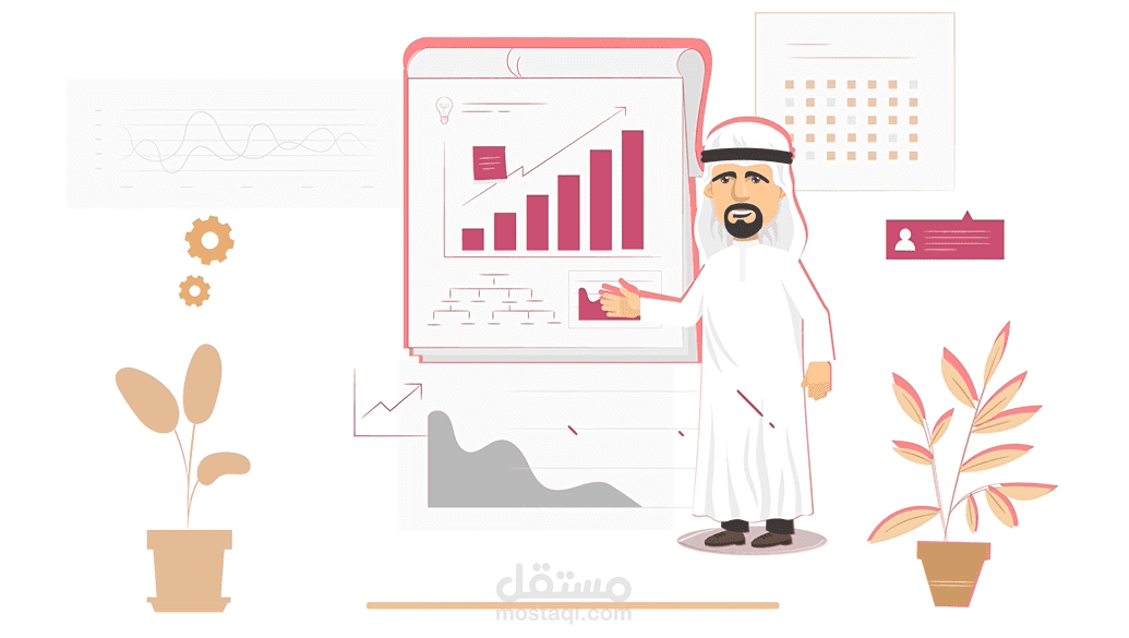 إنتاج فيديو موشن جرافيك دعائي بشكل احترافي