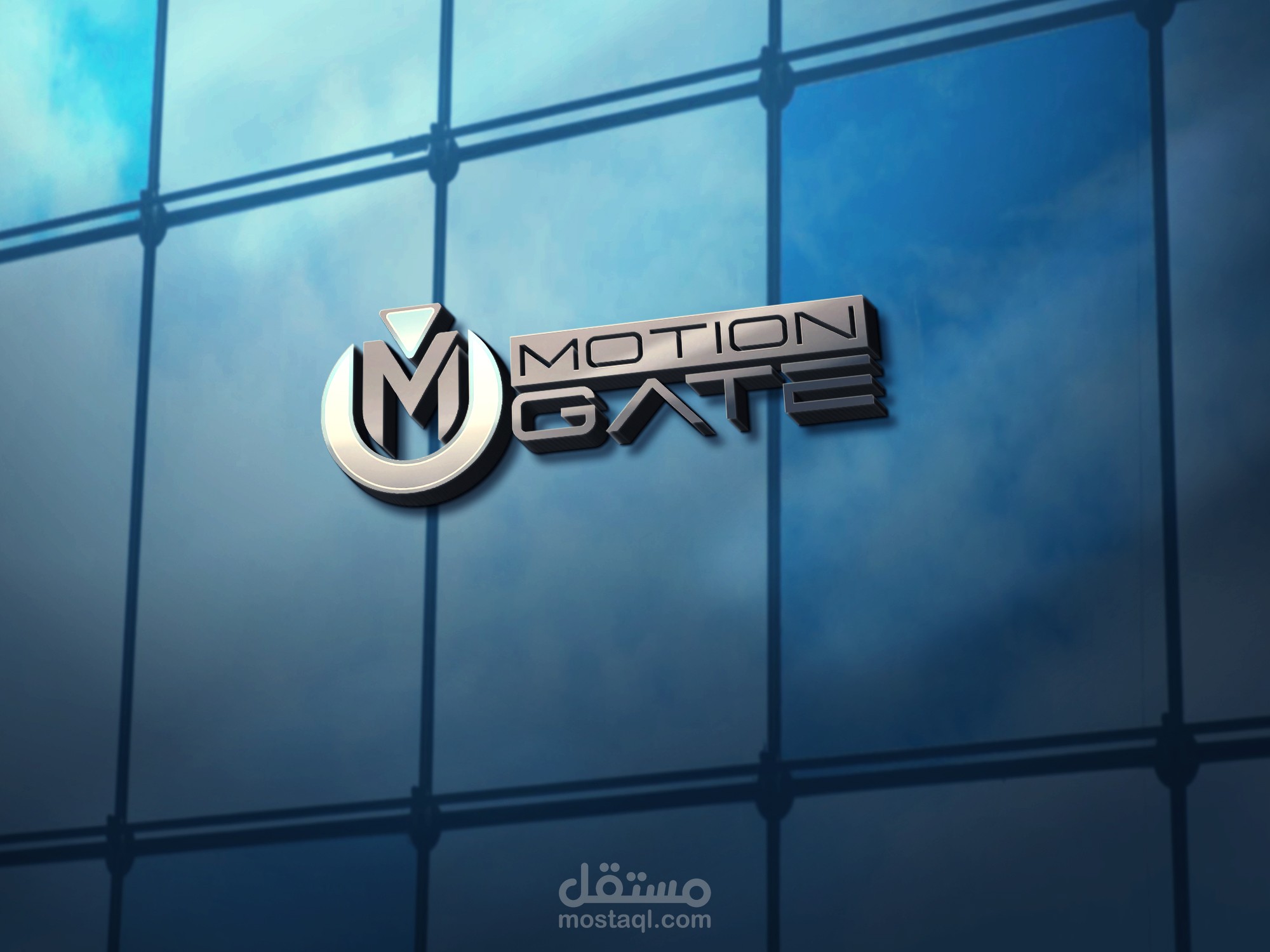 شعار لشركةMotion Gate