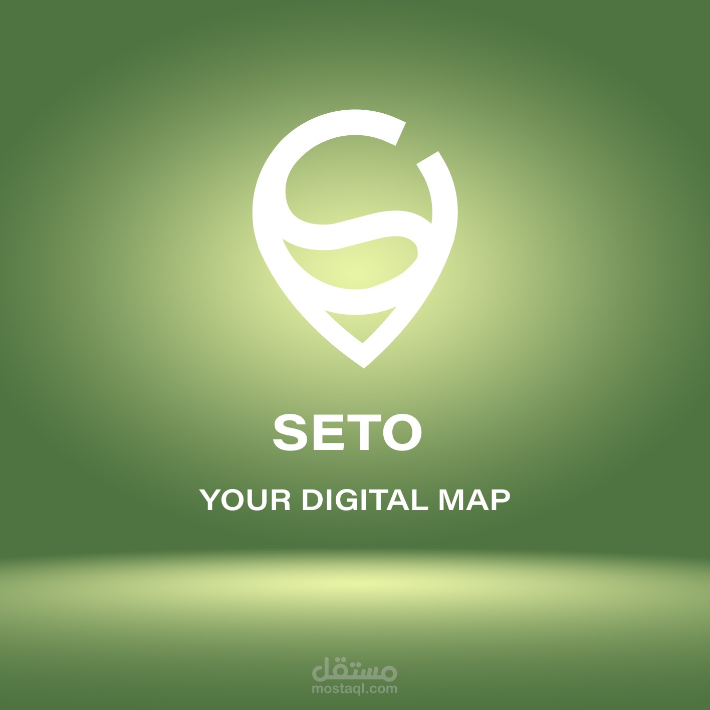 تصميم لوجو لتطبيق SETO MAP