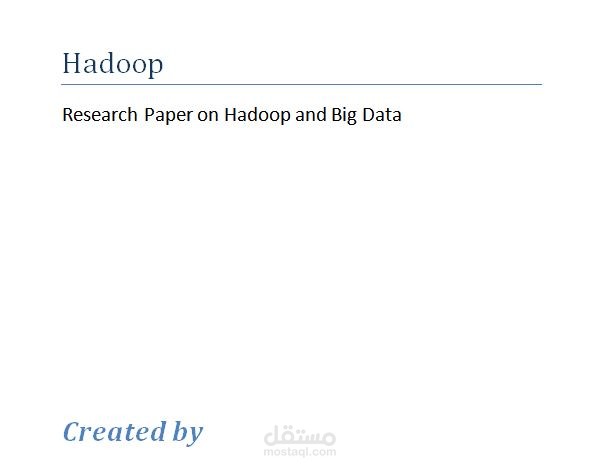 Hadoop