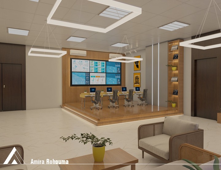 Data center interior design