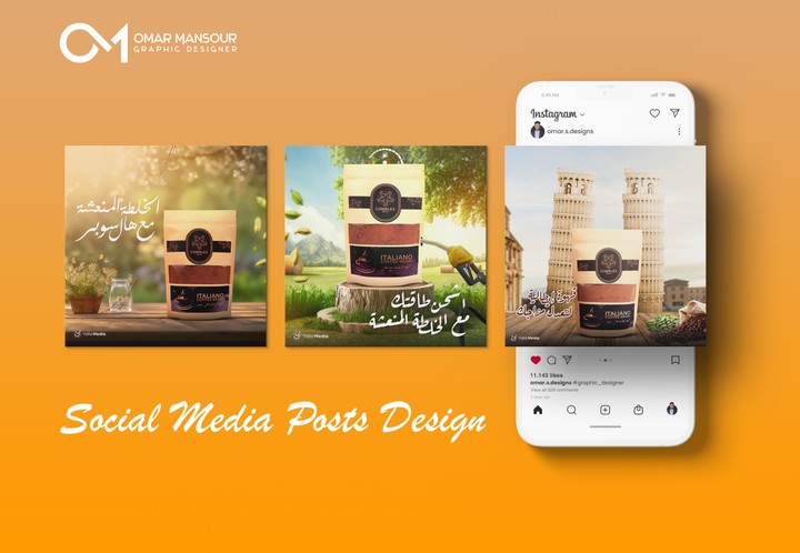 Coffee Social Media Posts Design