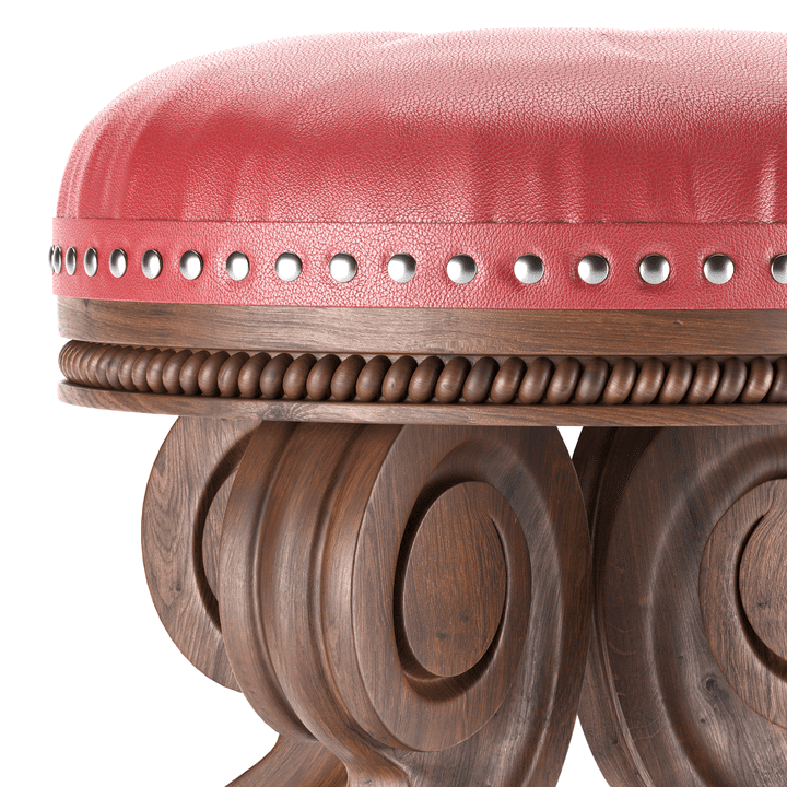 Antique footstool