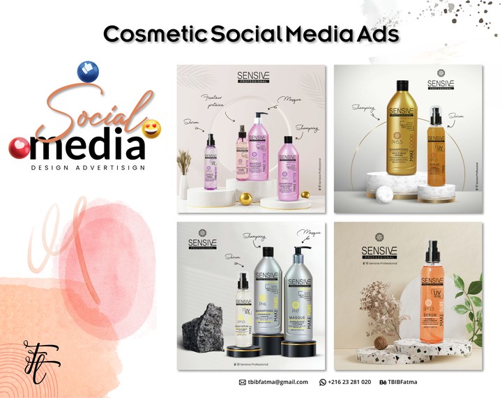 Cosmetic Social Media Ads