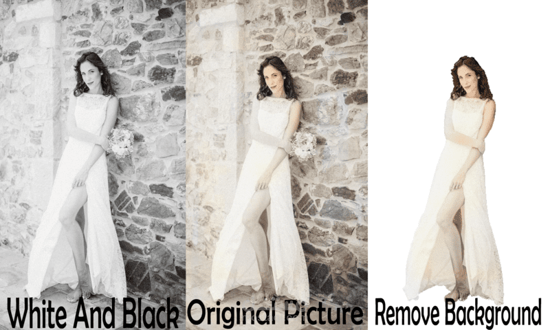 سأقوم بأعادة الصورتين الابيض الاسود الى لونها و ازيل الخلفية | مستقل