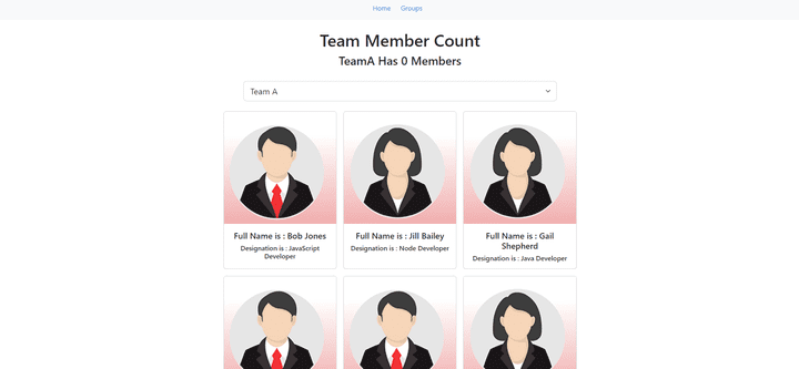 Team Member App