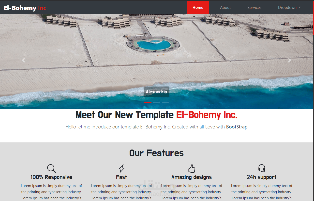 Portfolio Website One Page 