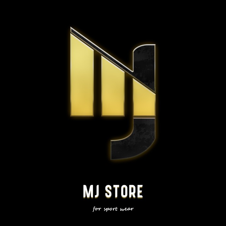 تصميم لوجو لمتجر احذية باسم mj store