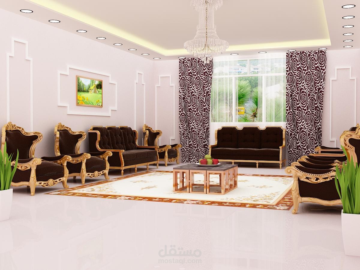 تصميم مجلس رجال