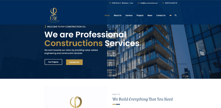 website for fay construction