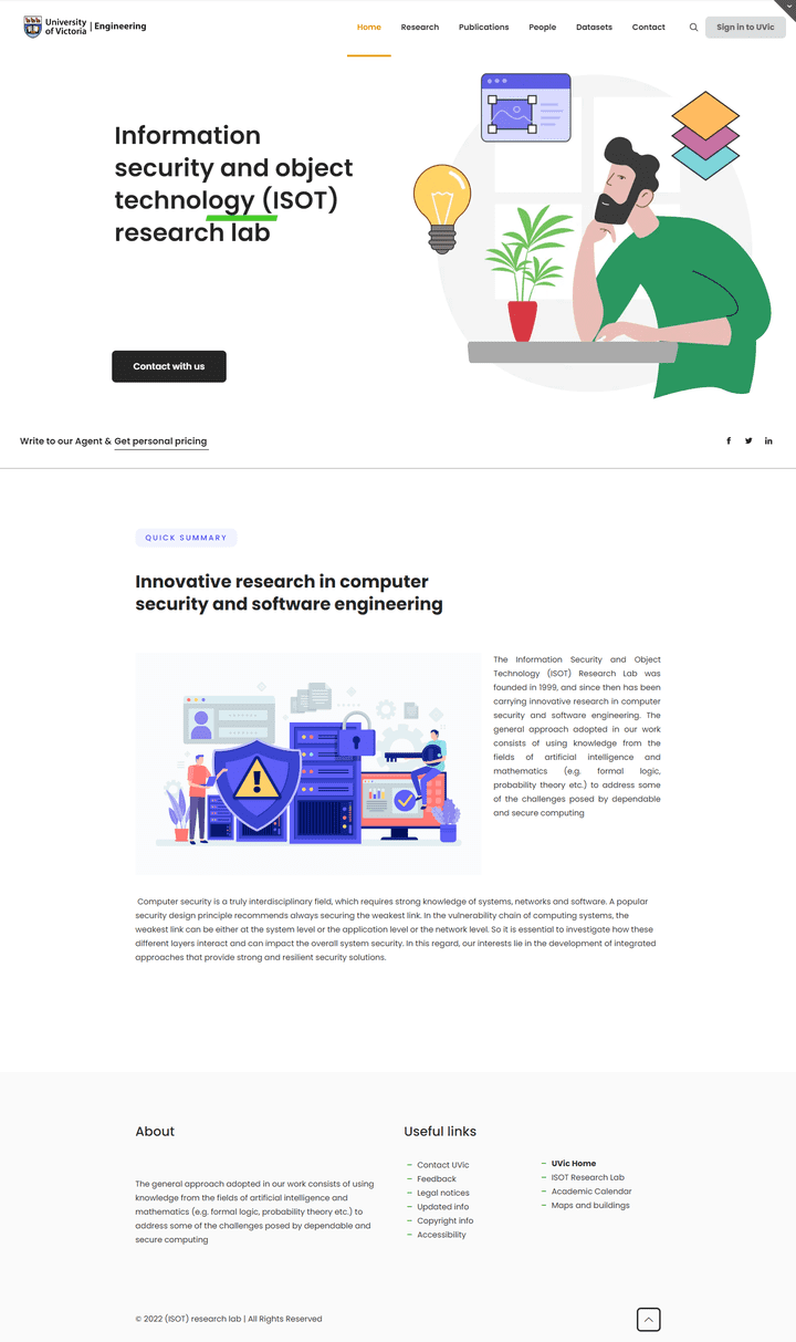 The Information Security and Object Technology (ISOT) Research Lab