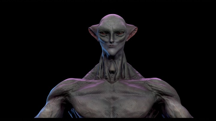 Xalath 3D aliens Character