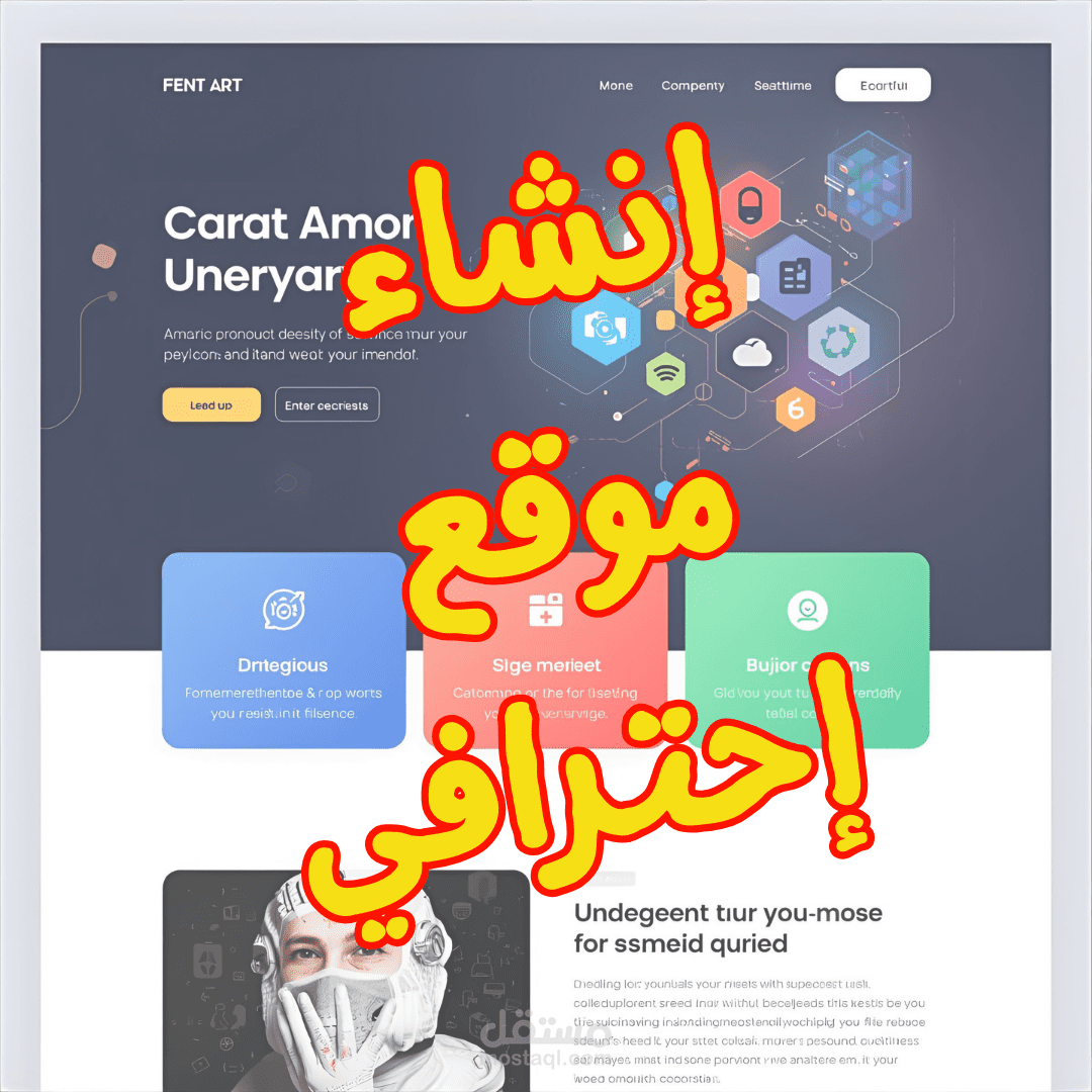 هل تبحث عن موقع احترافي يزيد مبيعاتك وظهورك ؟