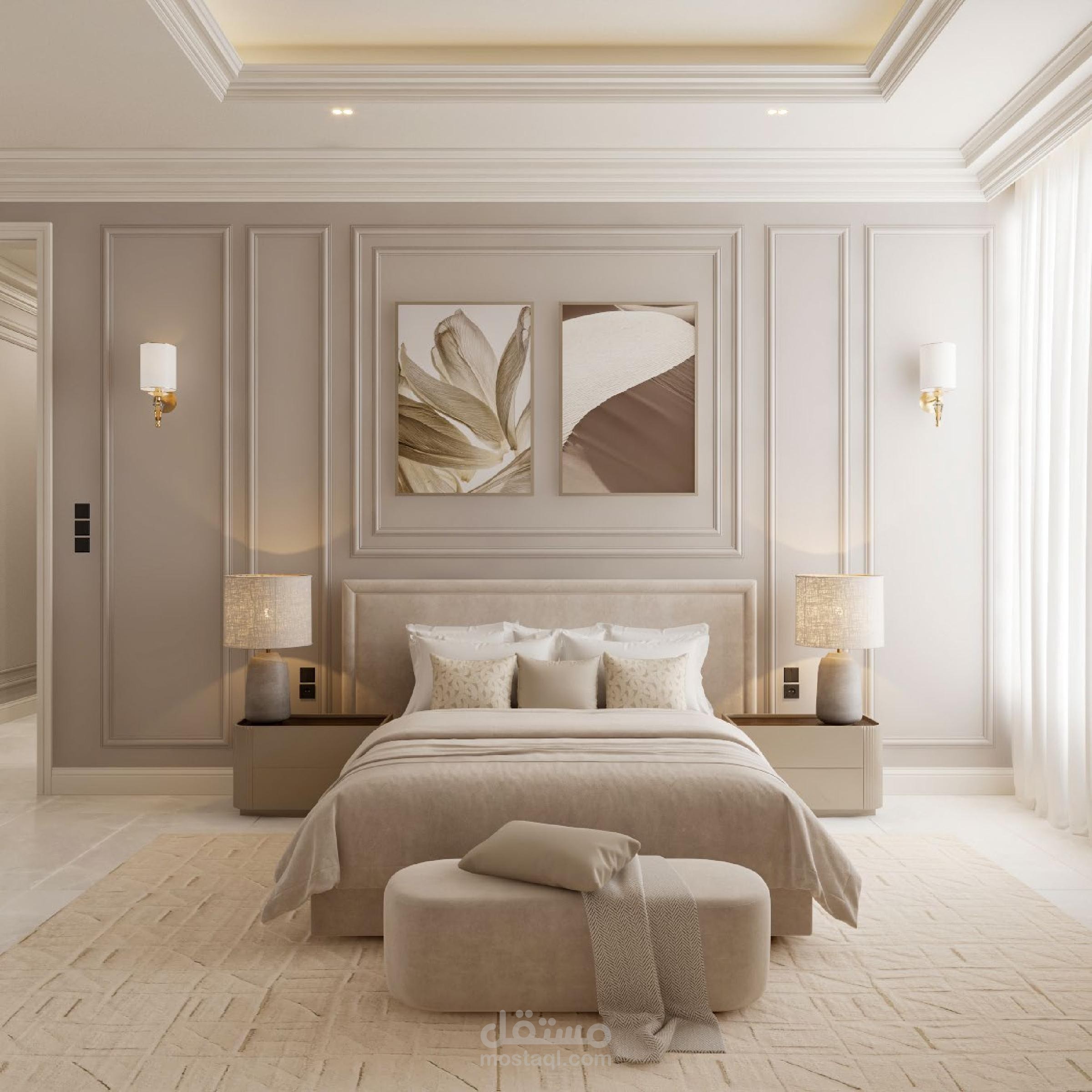 Modern bedroom