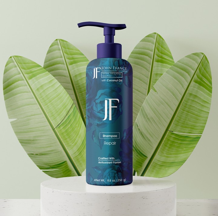 John france shampoo design