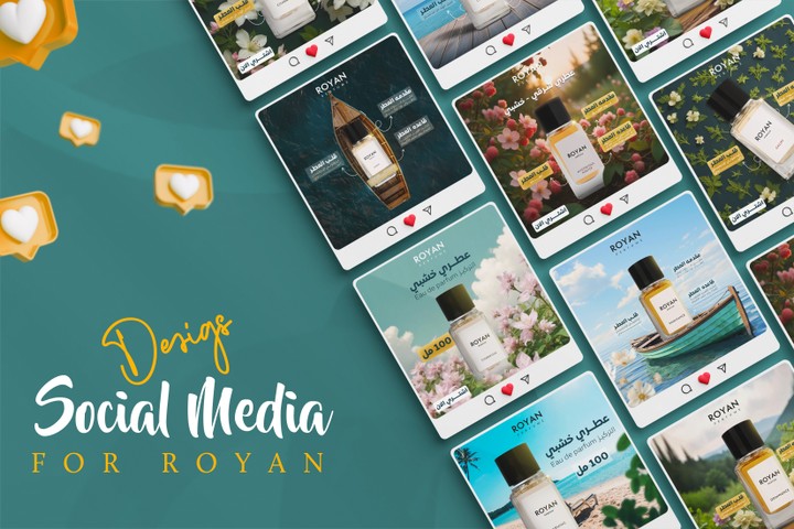 Social Media Post | Perfume Ads Design | Social Media.