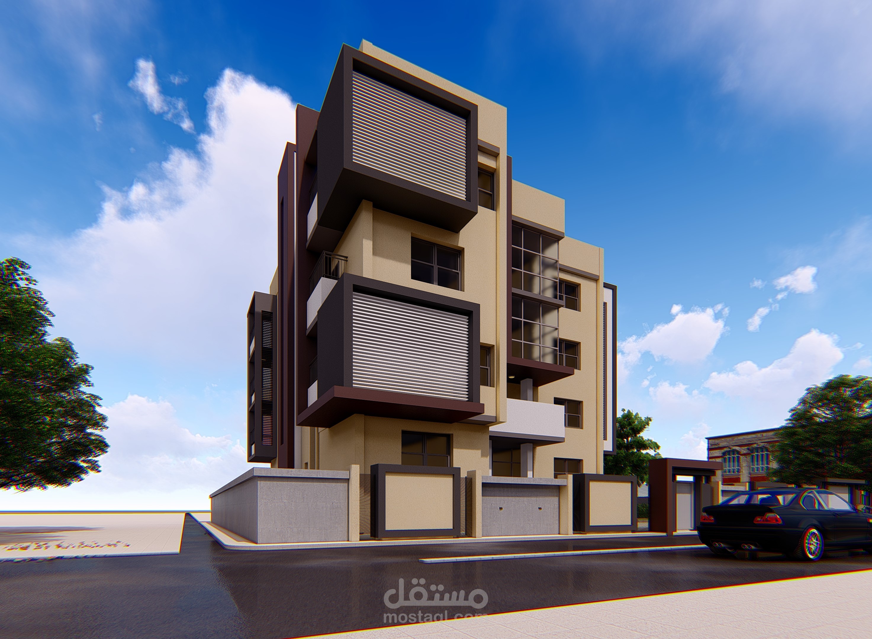 مبنى سكني-RESIDENTIAL BUILDING