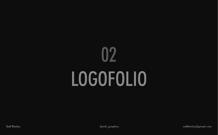 logofolio تجميعة تصاميم شعارات