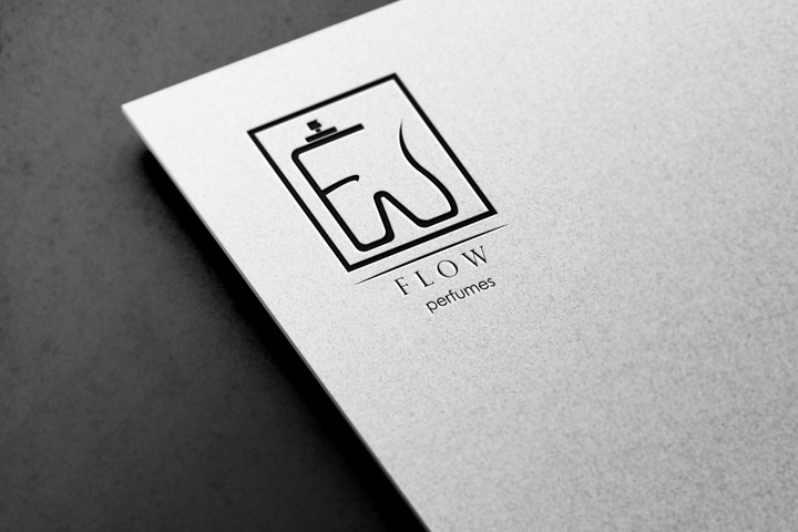 لوجو لشركه FLOW للعطور