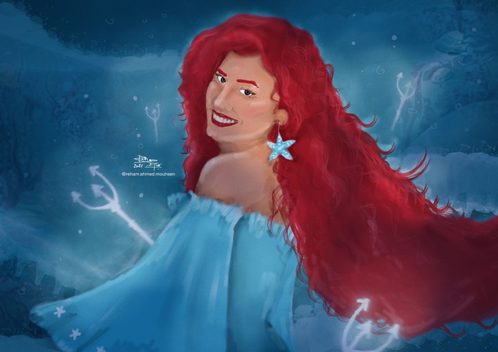 Dina Sherbiny as Ariel