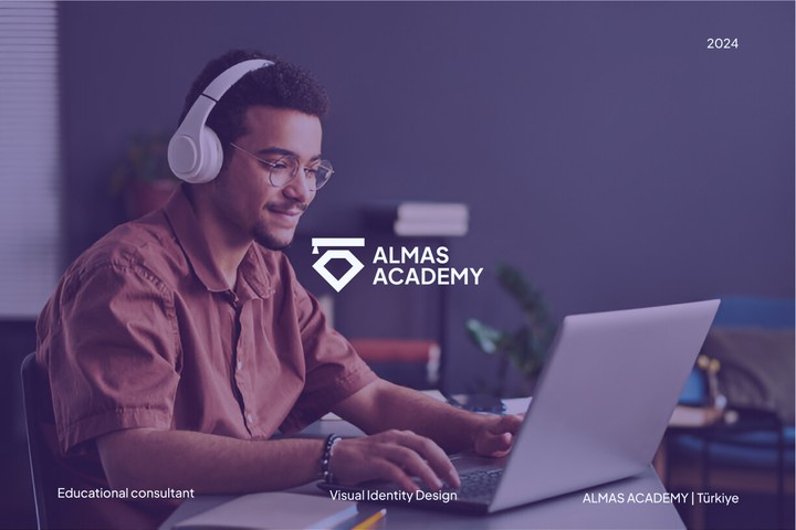 ALMAS ACADEMY Brand Identity | Educational consultant