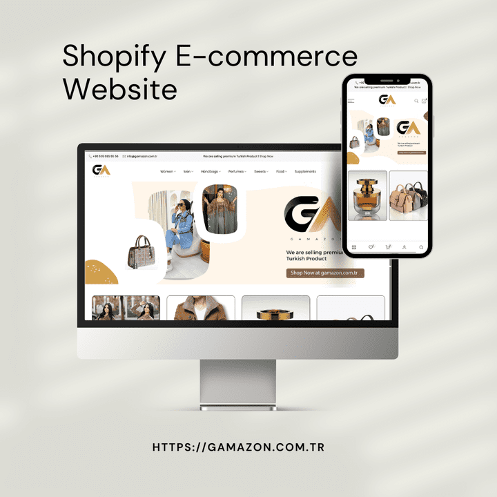 تعديل علي متجر شوبيفاي واعادة تصميمه - Shopify e-commerce website redesign
