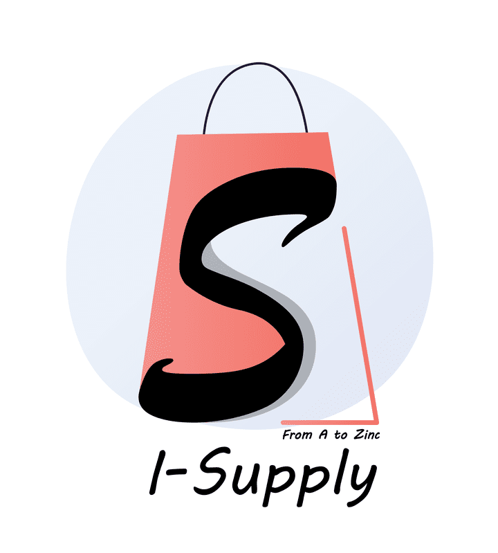 تصميم شعار متجر ( I-Supply )
